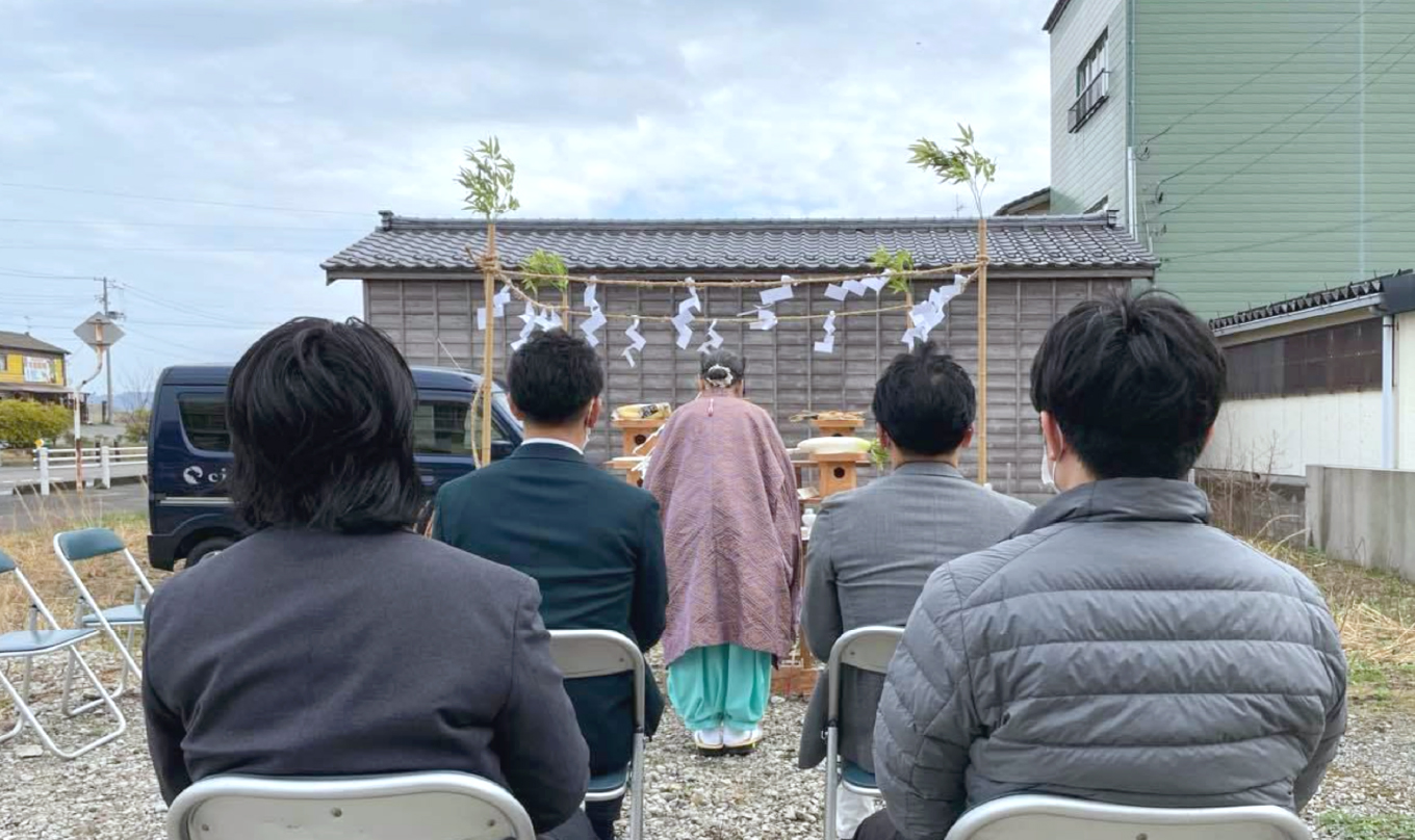 地鎮祭•着工