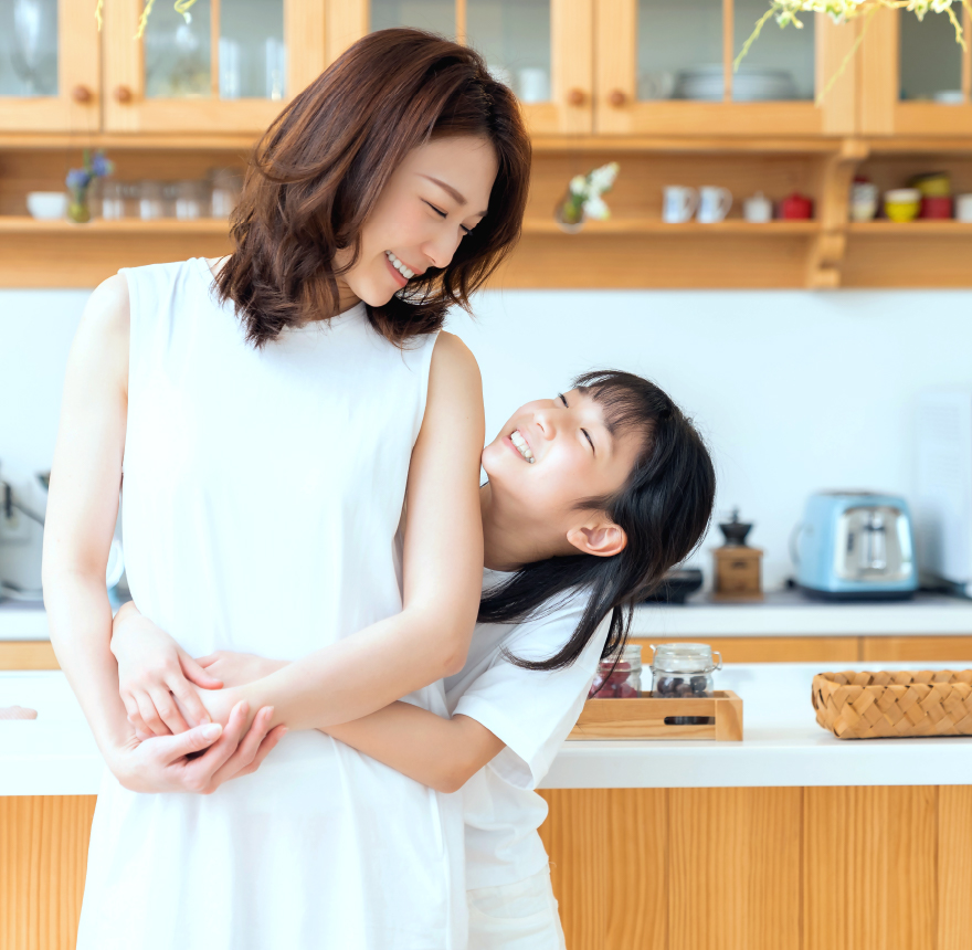 仲良しな親子
