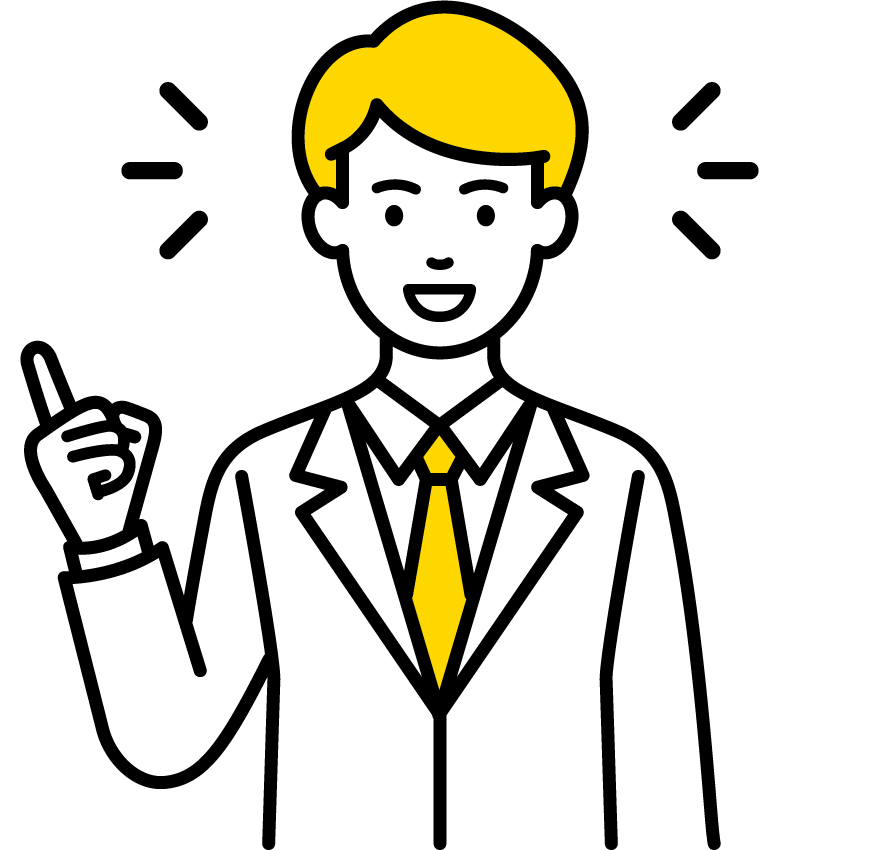 ASTEパックを提案する営業マン