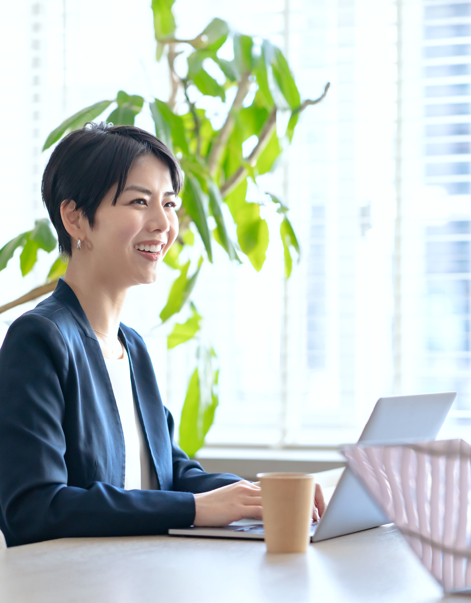 笑顔で対応してくれるスタッフ