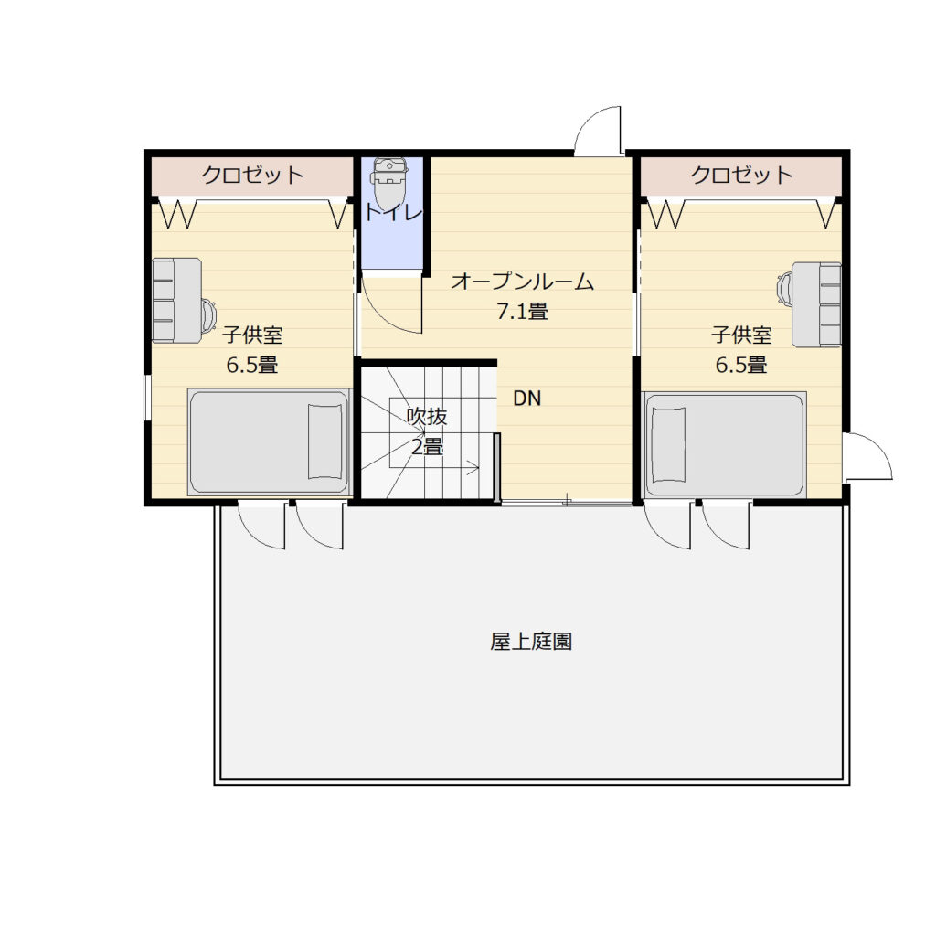山形市飯田2丁目 簡易図2F